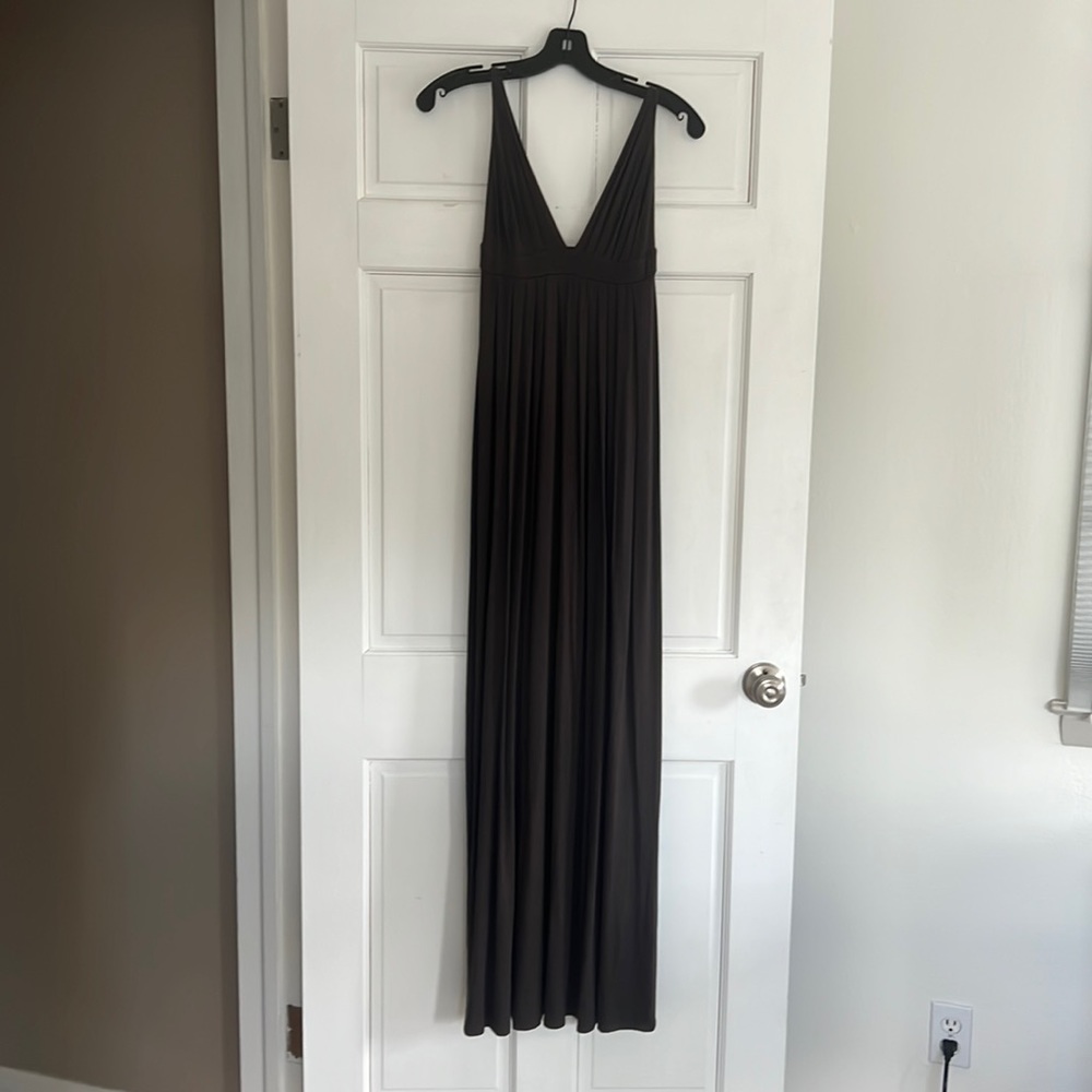 Floor length maxi goddess gown